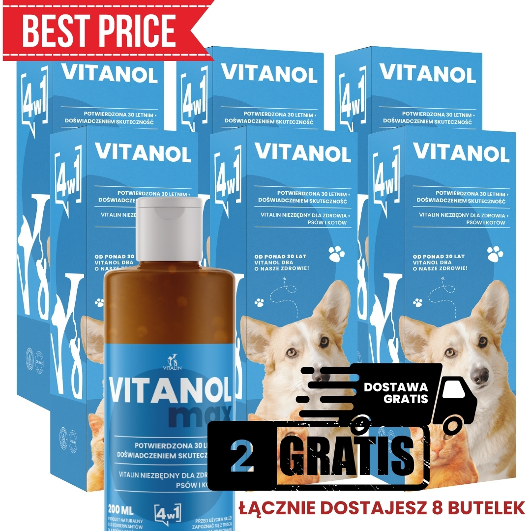 Vitanol Max 6x200 ML